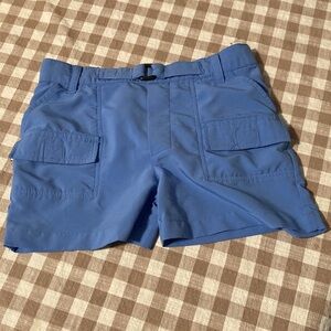 Kids Blue Cargo Shorts
